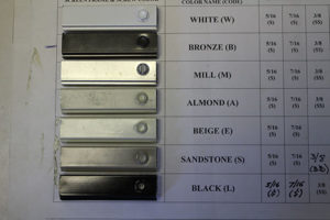 Aluminum Frame Colors